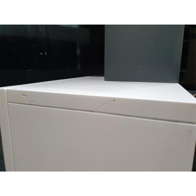 IMPERFECT - White Wall Mounted Electric Fireplace Suite with LED Lights 52 inch- AmberGlo