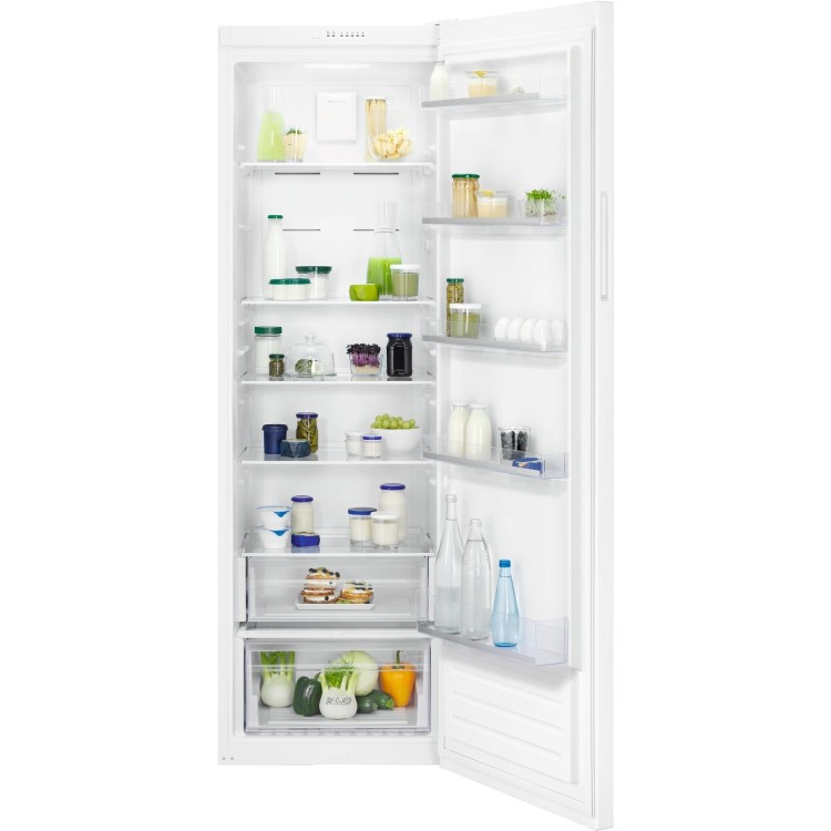 Refurbished Zanussi ZRME38FW2 Freestanding 380 Litre Tall Fridge White 
