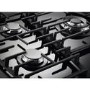 Refurbished AEG HVB75450IB 75cm 5 Burner Gas-on-Glass Hob with Touch Control Black 