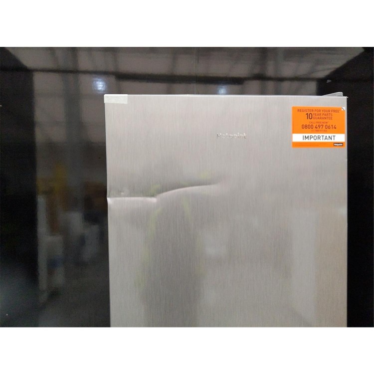 Refurbished Hotpoint HTFC850TI1X1 Freestanding 322 Litre 50/50 Frost Free Fridge Freezer Stainless Steel Look