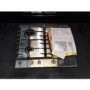 Refurbished Hoover HMK6GRK3X 60cm 4 Burner Gas Hob Stainless Steel