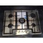 Refurbished AEG HGB75400SM 6000 75cm 5 Burner Gas Hob Stainless Steel