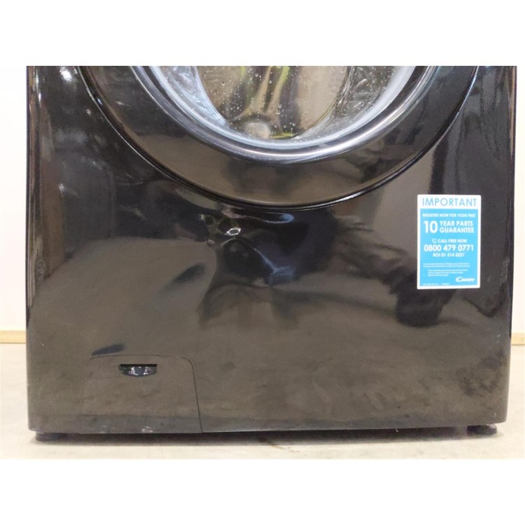 Refurbished Candy Ultra Freestanding HCU1482DBBE/1-80 8KG 1400 Spin Washing Machine Black