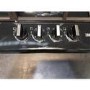 Refurbished Zanussi Series 40 ZGNN645K 60cm 4 Burner Gas Hob with Wok Burner Black