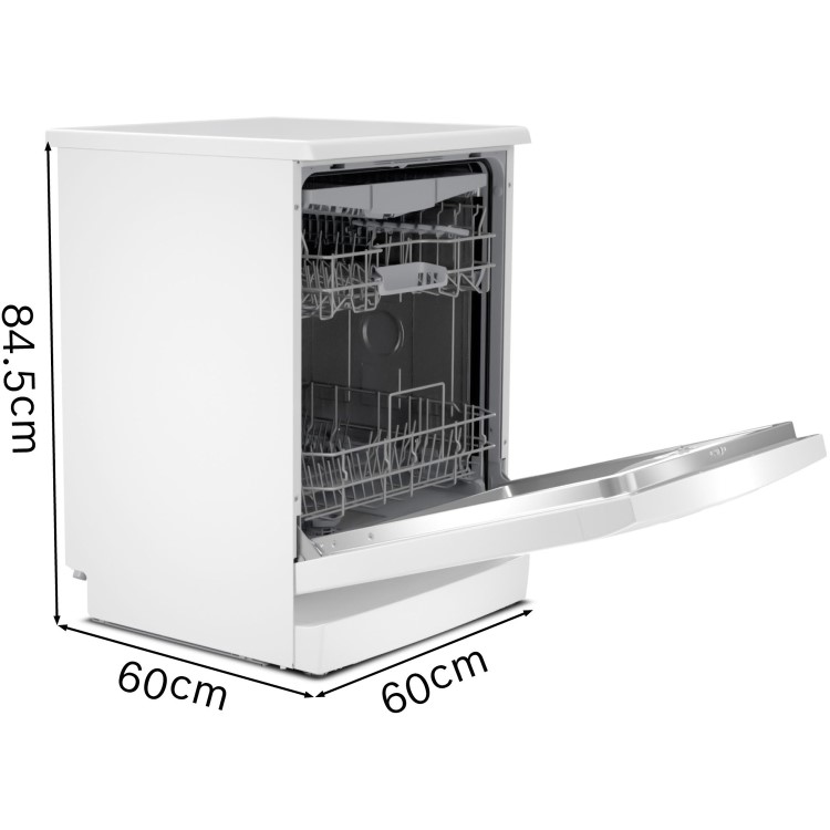 Refurbished Bosch Serie 2 SMS2HVW66G 13 Place Freestanding Dishwasher White