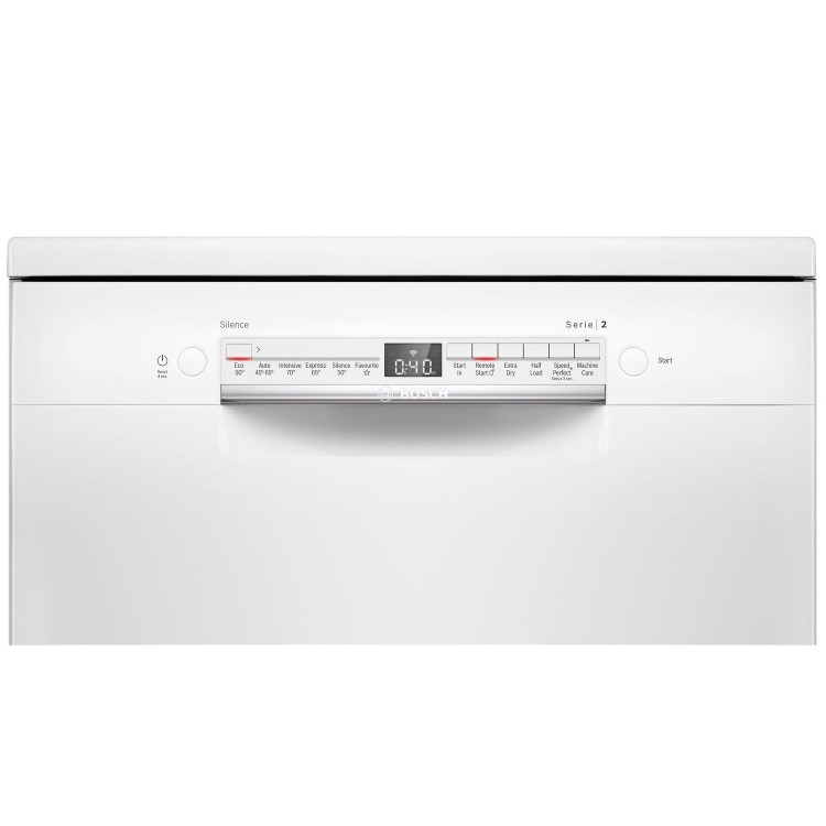 Refurbished Bosch Serie 2 SMS2HVW66G 13 Place Freestanding Dishwasher White