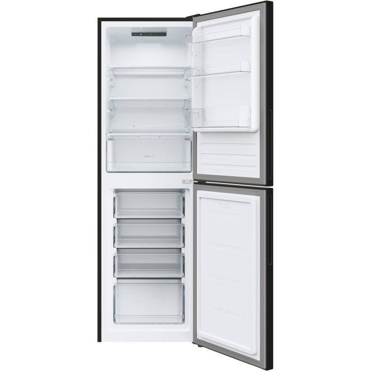 Candy 252 Litre 50/50 Freestanding Fridge Freezer - Black