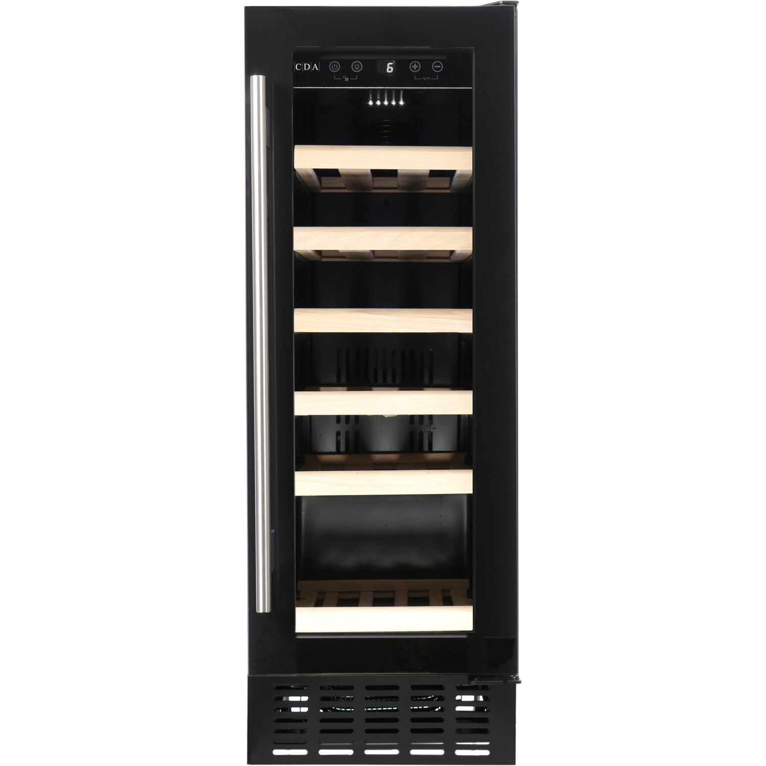 Refurbished CDA WCCFO302BL Freestanding 19 Bottle Under Counter Wine