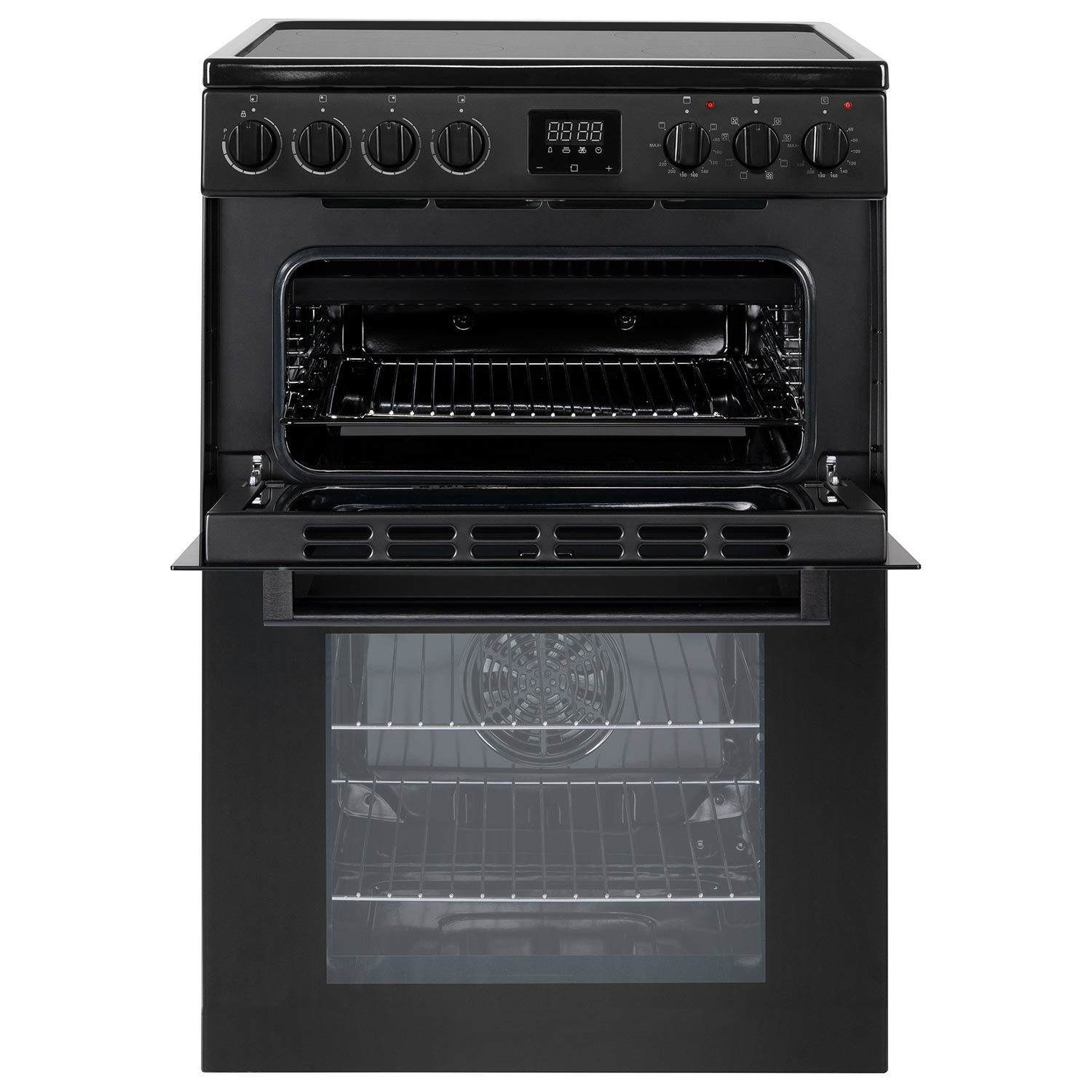 Bush double sales oven electric cooker
