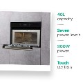 Hotpoint Built-In Combination Microwave Oven - Stainless Steel