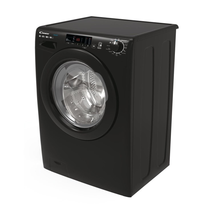Refurbished Candy Smart CS1410TWBBE/1-80 Freestanding 10KG 1400 Spin Washing Machine Black