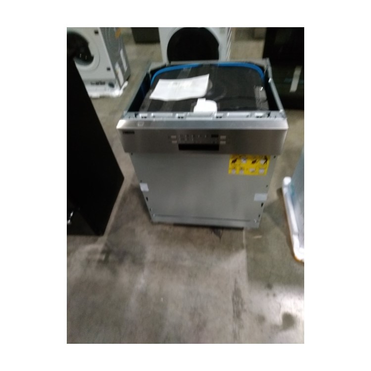 Refurbished Zanussi Series 40 ZDSN653X2 OrbitClean 13 Place Semi Integrated Dishwasher Grey