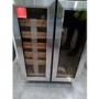 Refurbished CDA WCCFO622SS 60cm Under Counter Double Door Wine Cooler Stainless Steel 