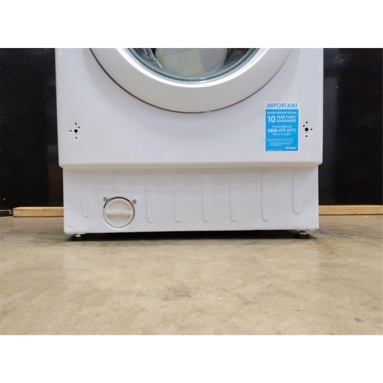 Refurbished Candy Smart CBW48D1W4-80 Integrated 8KG 1400 Spin Washing Machine White