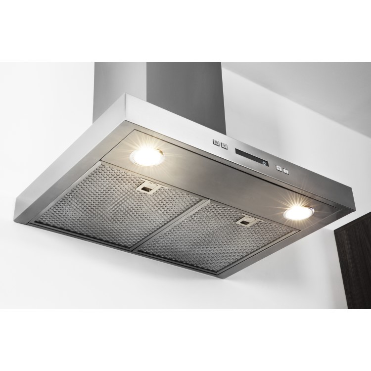 Hotpoint 60cm Slimline Chimney Cooker Hood - Stainless Steel