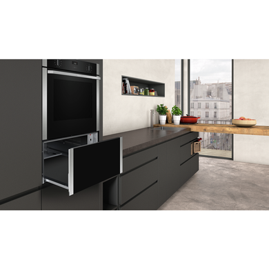 Refurbished GRADE A1 - Refurbished Neff N1AHA02N0B 29cm Height Warming Drawer Stainless Steel