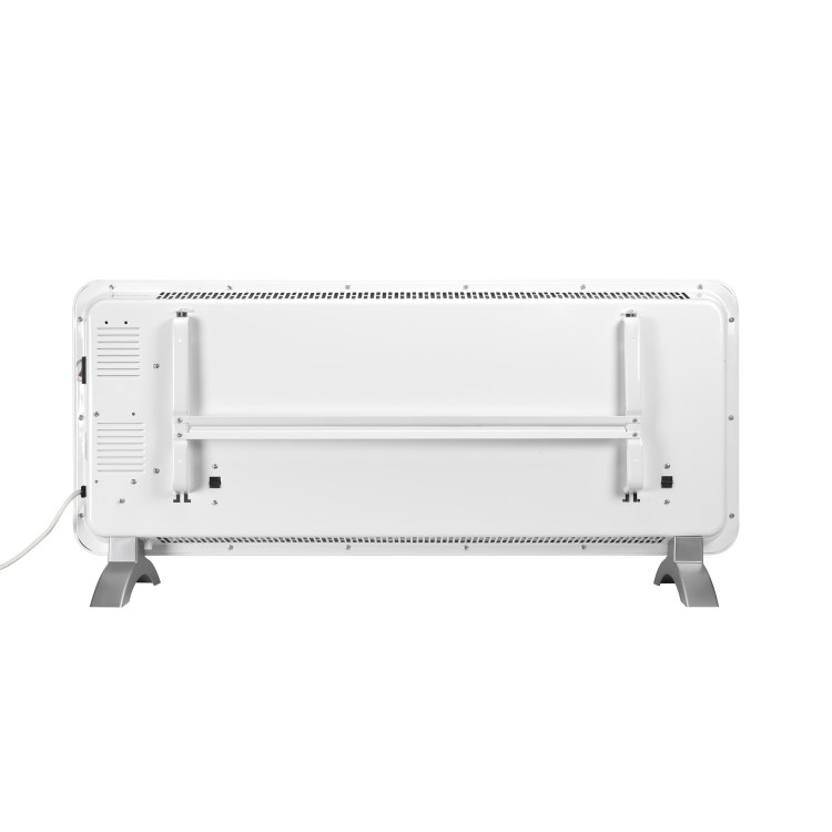 Refurbished electriq 2000W Smart Wall Mountable Panel Heater with Thermostat and Weekly Timer - Bathroom Safe