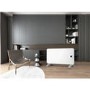 Refurbished electriq 2000W Smart Wall Mountable Panel Heater with Thermostat and Weekly Timer - Bathroom Safe