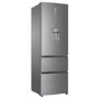 Haier 345 Litre 70/30 Freestanding Fridge Freezer With MyZone Drawer - Stainless steel