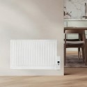EORW800LED electriQ 800W Slim Wall Mounted Oil Filled Radiator - White