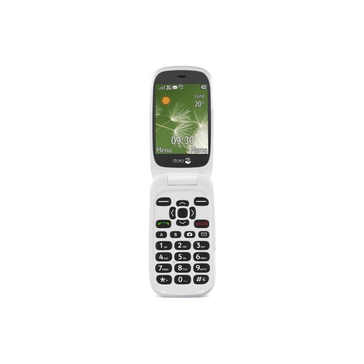 Doro 6520 Champagne/White 2.8" 3G Unlocked & SIM Free