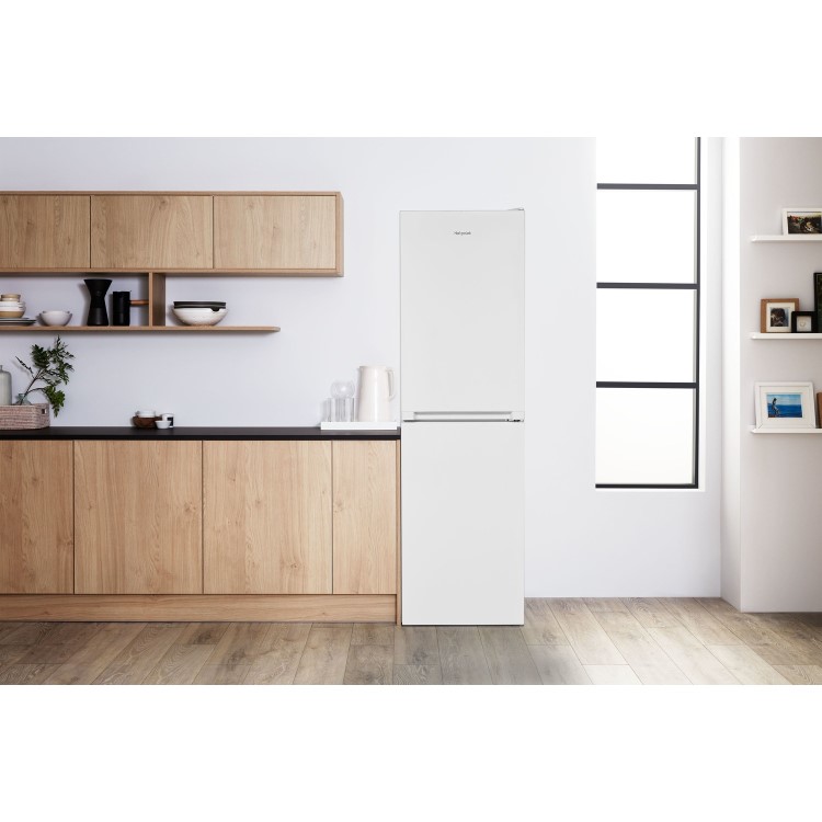 Hotpoint HBNF55181W 245 Litre Freestanding Fridge Freezer 50/50 Split Frost Free 55cm Wide - White