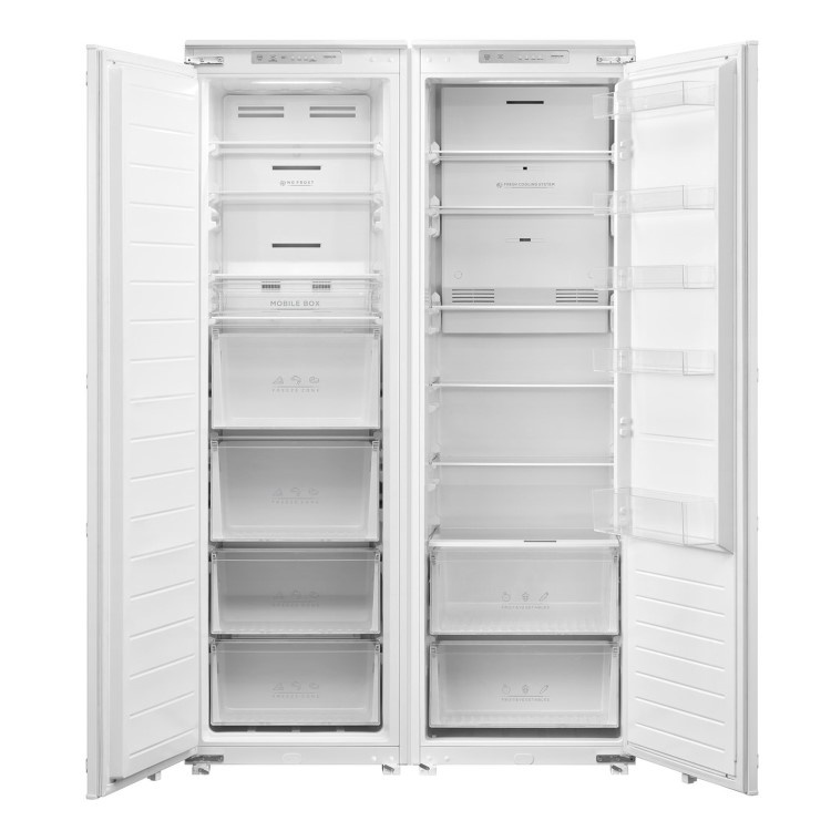 electriQ 212 Litre Integrated In Column Freezer - Frost Free