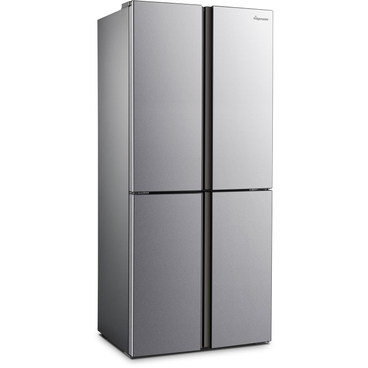 Fridgemaster 378 Litre Four Door American Fridge Freezer With Multiflow  - Silver