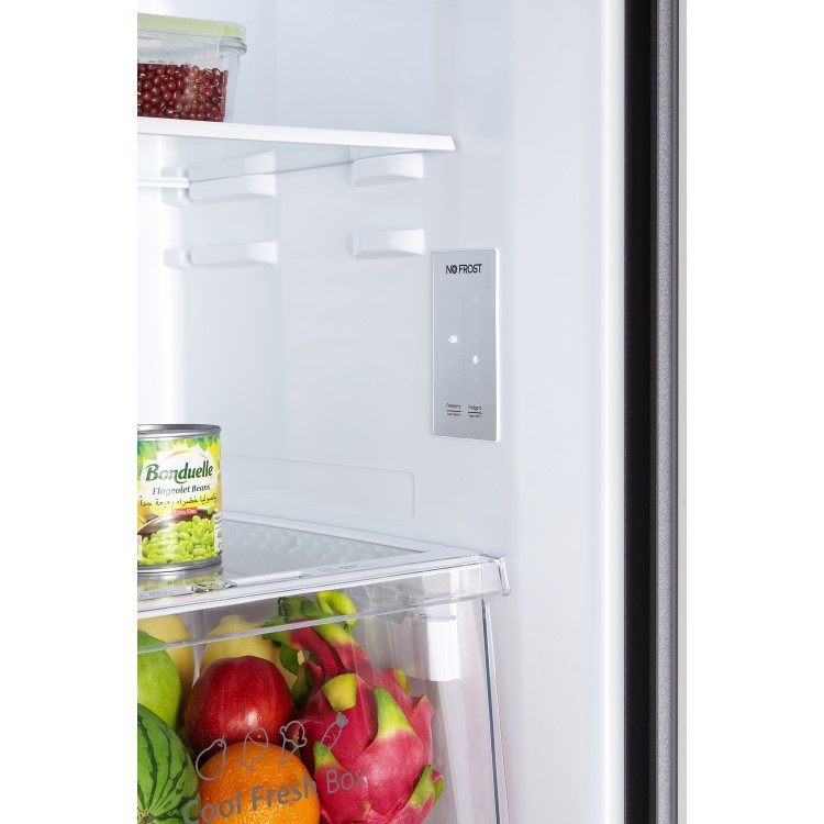 Fridgemaster 394 Litre Four Door American Fridge Freezer With Multiflow  - Black