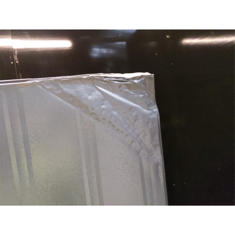 Refurbished electriQ eiQ84SBSFF 430 Litre American Fridge Freezer Silver