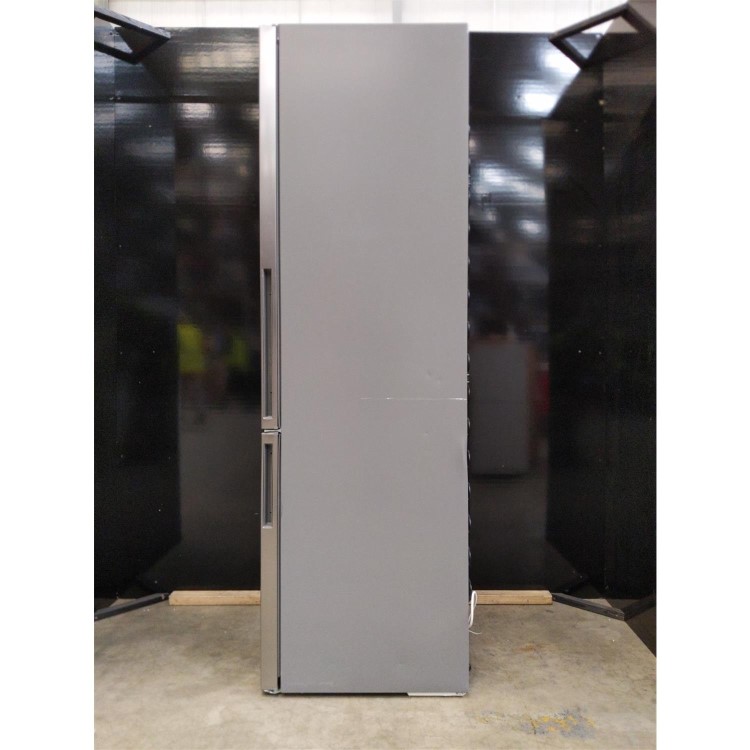 Refurbished Bosch Series 6 KGE49AICAG Freestanding 413 Litre 60/40 Low Frost Fridge Freezer With VitaFresh Stainless Steel