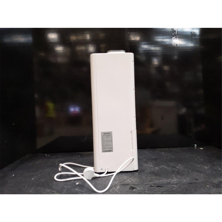 GRADE A3 - electriQ 10 Litre Smart Desiccant Dehumidifier with Heater and HEPA Air Purifier