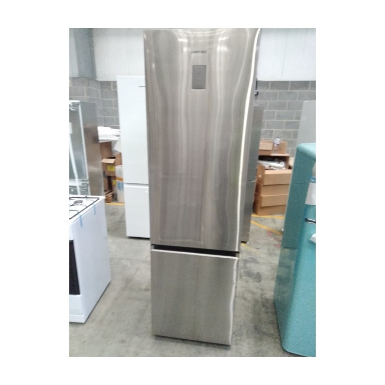Refurbished Samsung BeSpoke RL38C776ASR Freestanding 387 Litre 70/30 Fridge Freezer Silver