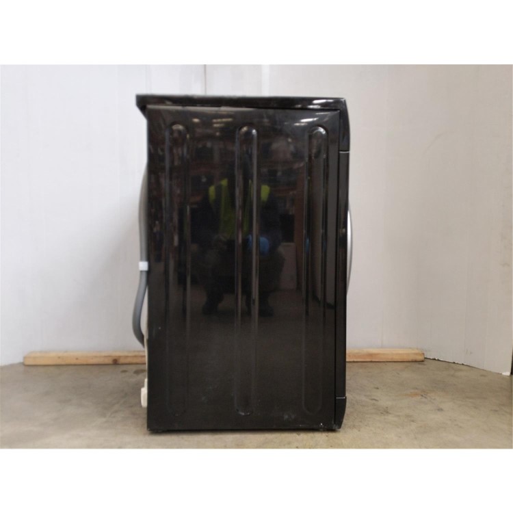 Refurbished Hotpoint Anti-stain NSWM743UBSUKN Freestanding 7KG 1400 Spin Washing Machine Black