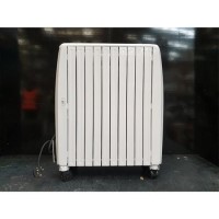 Refurbished electriQ 2500W Smart Oil Filled Radiator with Thermostat and Weekly Timer - White
