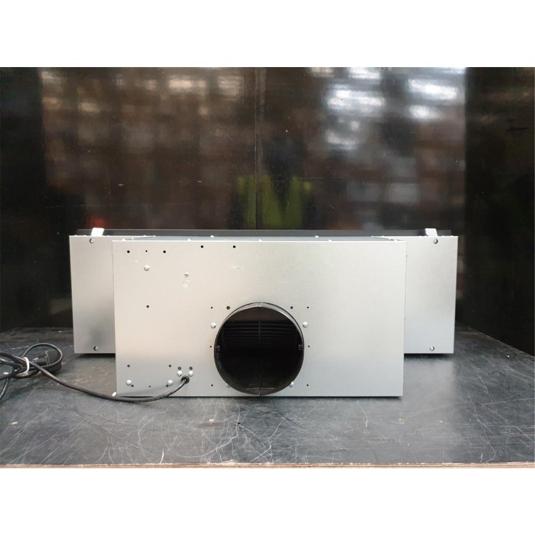 Refurbished electriQ EIQ90CANGBLL 90cm Glass Canopy Cooker Hood Black