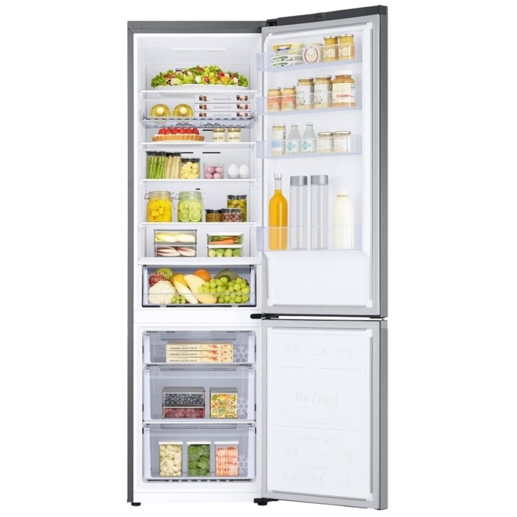 Samsung Series 5 390 Litre 70/30 Freestanding Fridge Freezer - Stainless Steel
