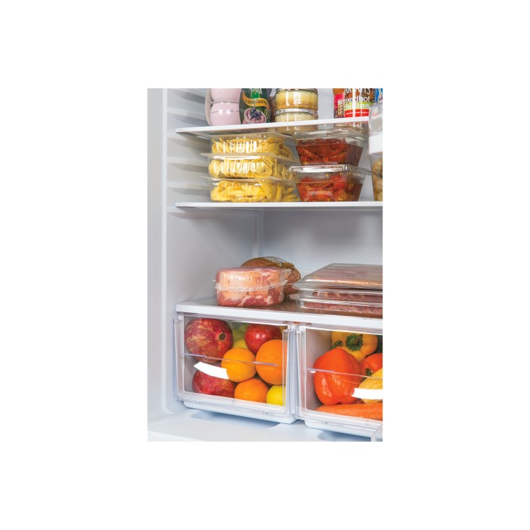 Indesit 208 Litre 60/40 Freestanding Fridge Freezer - Silver