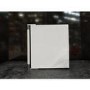 Refurbished electriQ eiQ48DFCHWHT 48 Litre Drinks Fridge White with Chrome Strips