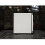 Refurbished electriQ eiQ48DFCHWHT 48 Litre Drinks Fridge White with Chrome Strips