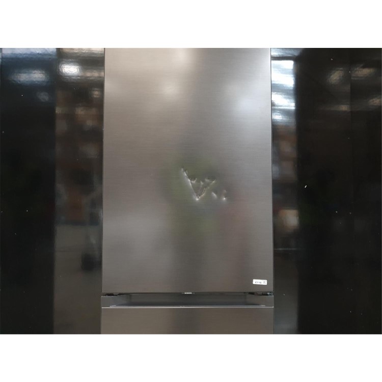 Refurbished Samsung Bespoke RB38C7B6BB1 Freestanding 387 Litre 70/30 Frost Free Fridge Freezer Black
