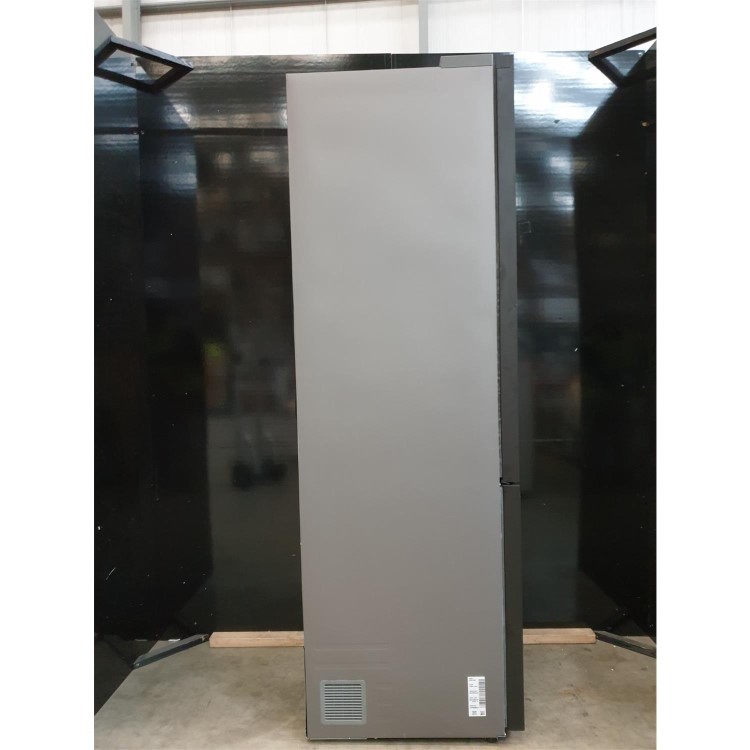 Refurbished Samsung Bespoke RB38C7B6BB1 Freestanding 387 Litre 70/30 Frost Free Fridge Freezer Black