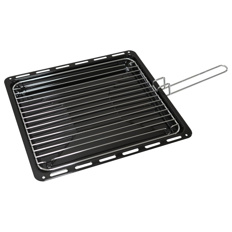 Refurbished electriQ 50cm Double Cavity Electric Cooker - Black