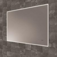 Rectangular Heated Bathroom Mirror with Lights 600 x 800mm- hib. Air 60