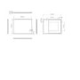 Rectangular Heated Bathroom Mirror with Lights 600 x 800mm- hib. Air 60