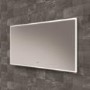 Rectangular Heated Bathroom Mirror with Lights 700 x 1200mm- HiB Air 120