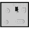 Hisense 60cm 4 Zone Ceramic Hob
