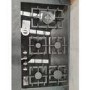 Refurbished Bosch Series 6 PPS9A6B90 90cm 5 Burner Gas Hob with Wok Burner Black