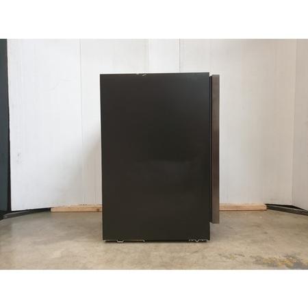 Refurbished electriQ eiQ60WINEPREM 46 Bottle Full Range Dual Zone Wine Cooler Premium Dark Stainless Steel