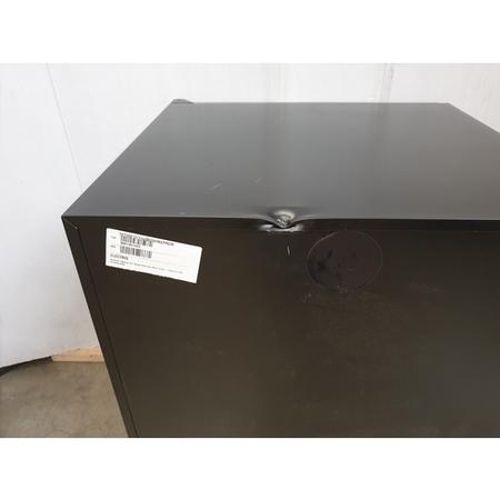 Refurbished electriQ eiQ60WINEPREM 46 Bottle Full Range Dual Zone Wine Cooler Premium Dark Stainless Steel